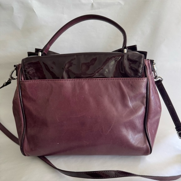 My Flat In London Leopard Faux Fur & Patent Bow Bag MFIL Creed – Rare Sz Medium - Picture 15 of 15